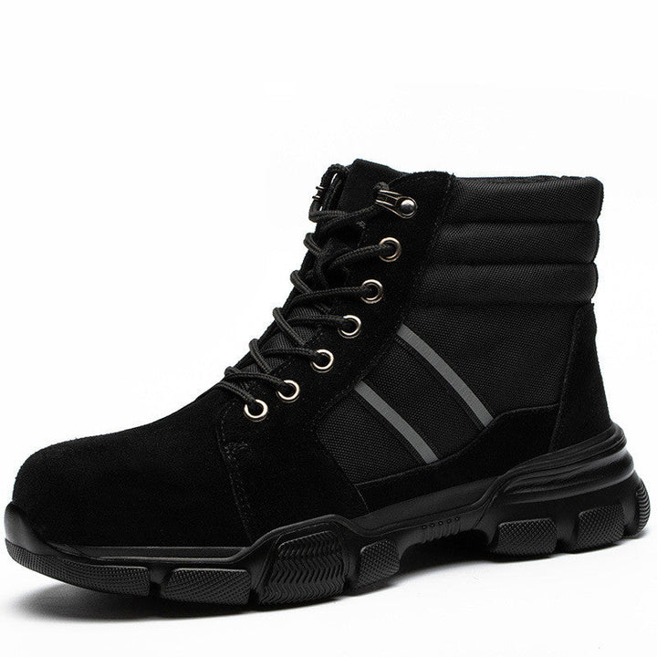Oxford Cloth Anti-Smashing And Anti-Piercing High-Top Safety Shoes