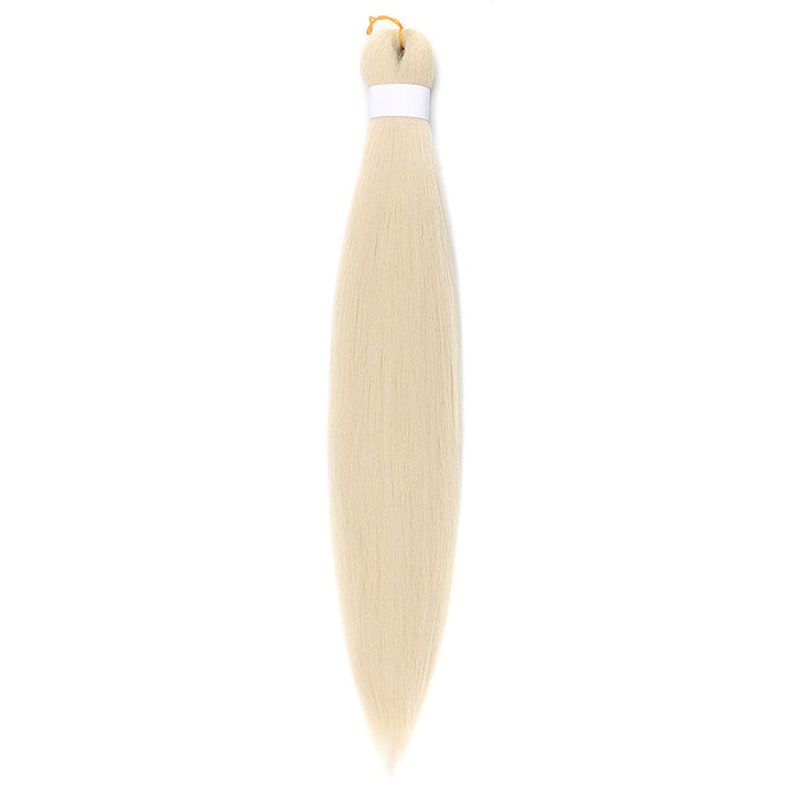 PVC Low Temperature Flame Retardant Fluffy Pull Block Big Braid Styling Wig