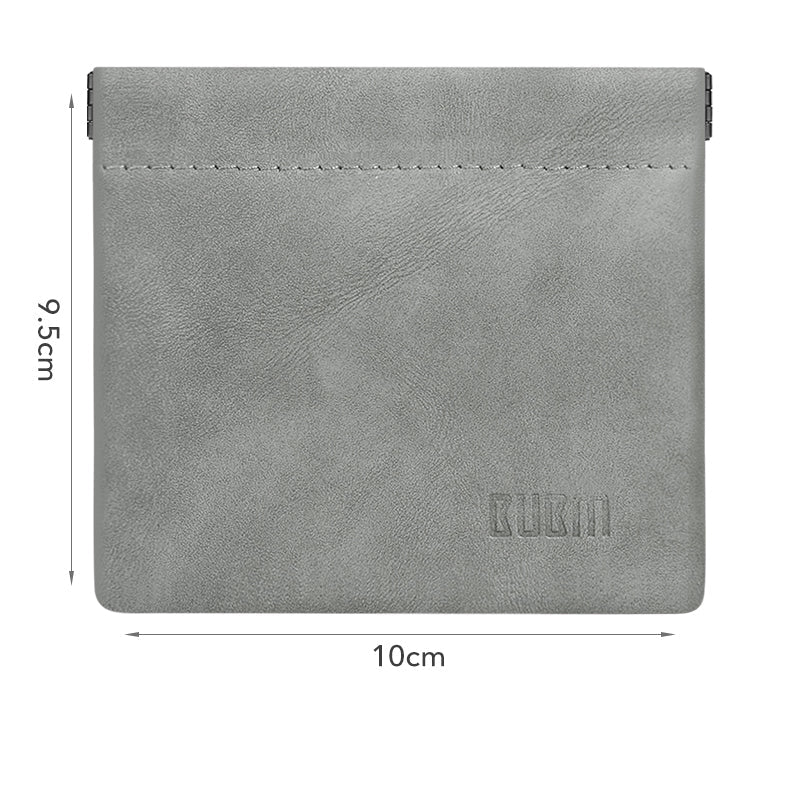 BUBM Portable Stainless Steel Shrapnel Earphone Storage Bag Headphone Accessories memory Card USB Organizer Cable Storage Bag