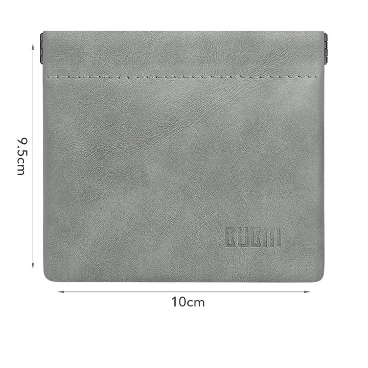 BUBM Portable Stainless Steel Shrapnel Earphone Storage Bag Headphone Accessories memory Card USB Organizer Cable Storage Bag