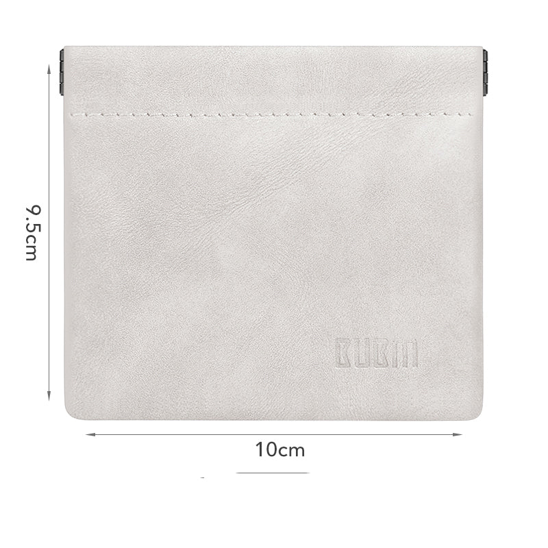 BUBM Portable Stainless Steel Shrapnel Earphone Storage Bag Headphone Accessories memory Card USB Organizer Cable Storage Bag