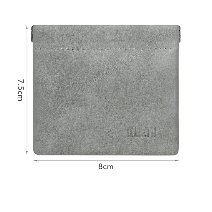 BUBM Portable Stainless Steel Shrapnel Earphone Storage Bag Headphone Accessories memory Card USB Organizer Cable Storage Bag