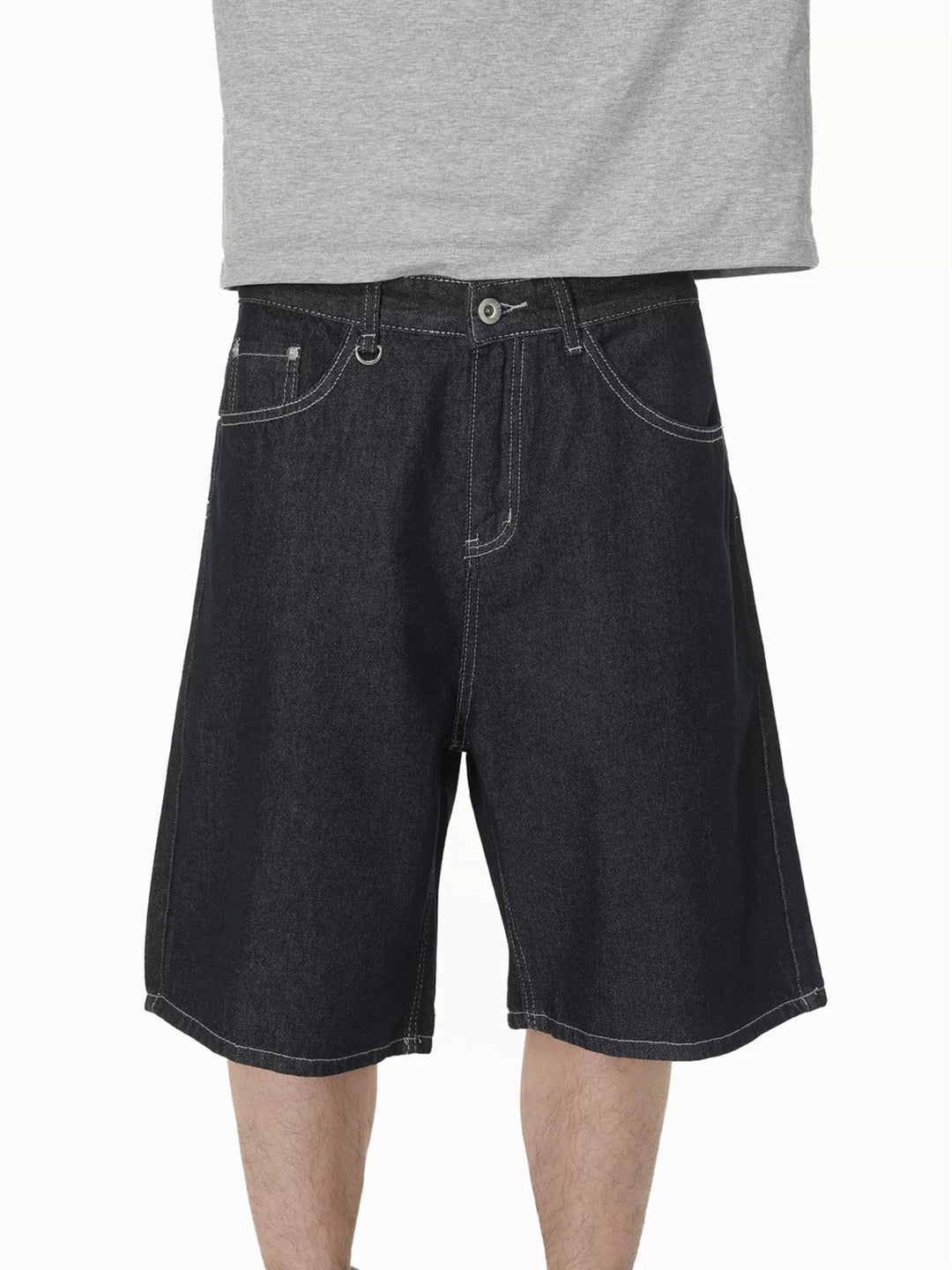 Men's Loose Fit Denim Shorts