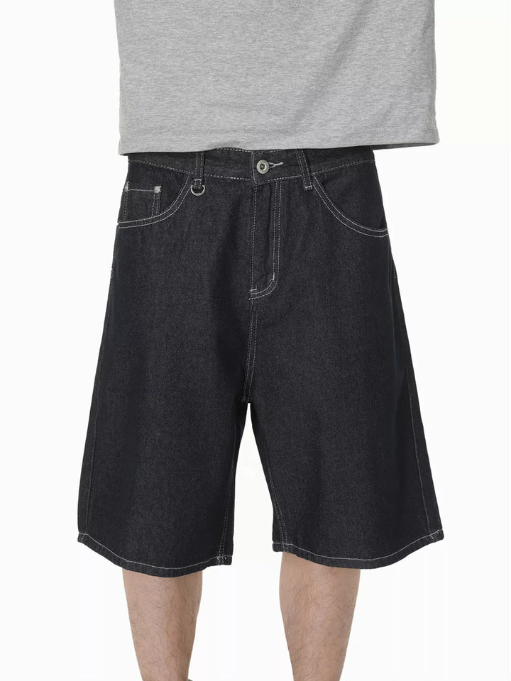Men's Loose Fit Denim Shorts