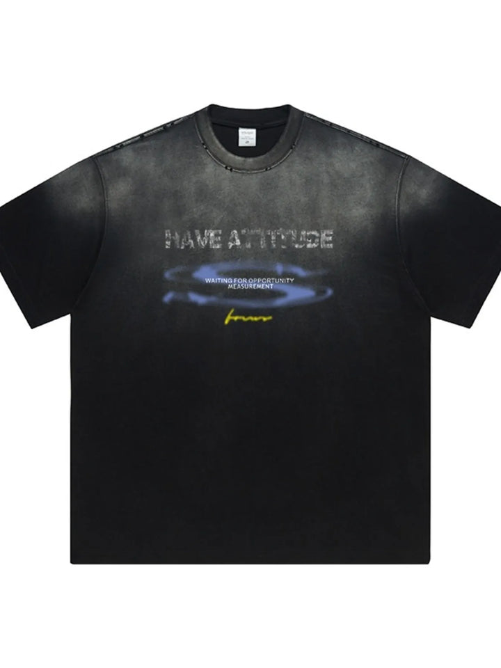 Men's Oversized Round Neck Short Sleeve T-Shirt
