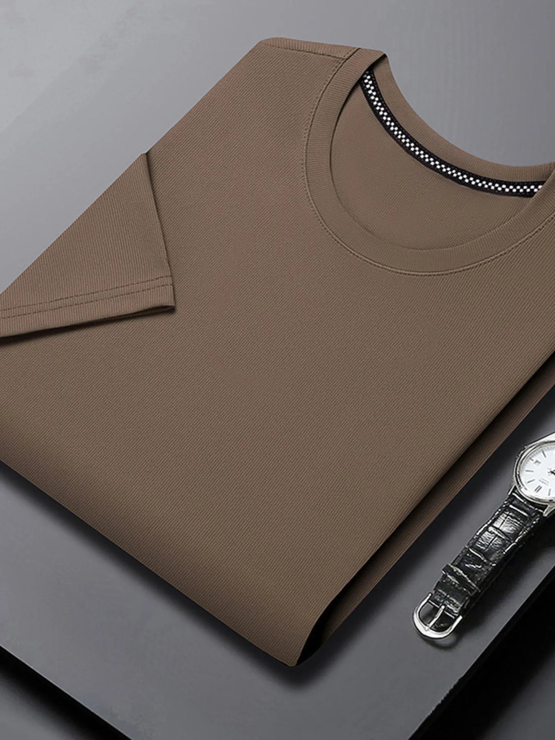 Men's Plus Size Breathable Short Sleeve T-Shirt