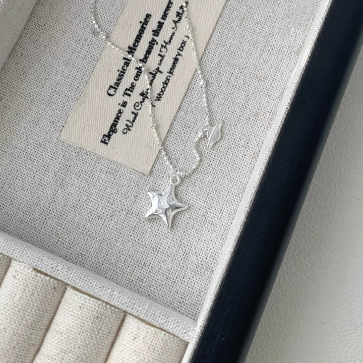 925 Sterling Silver Star Necklace