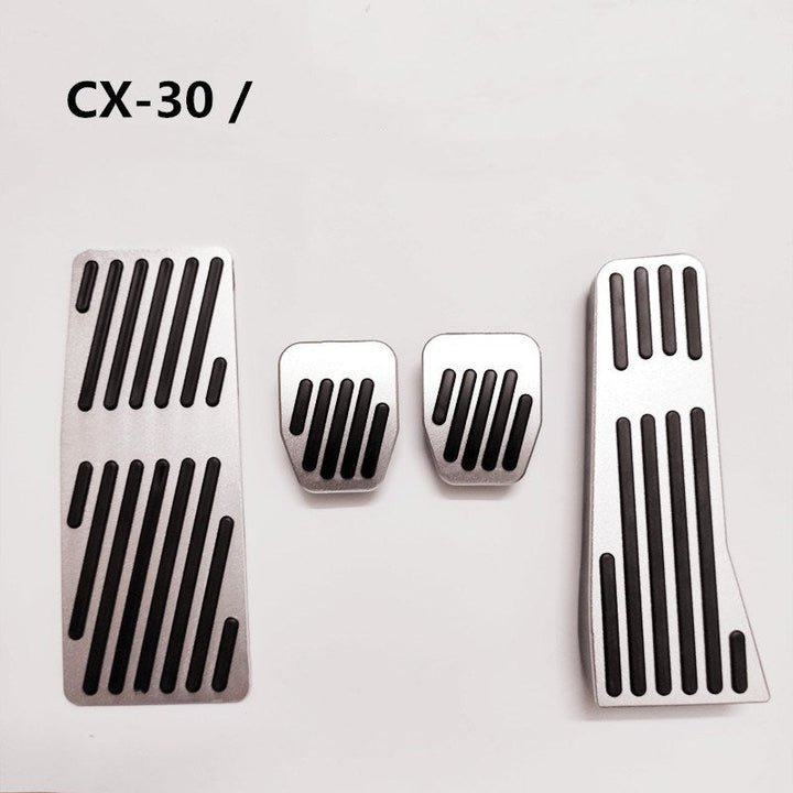 Throttle brake metal pedal cover