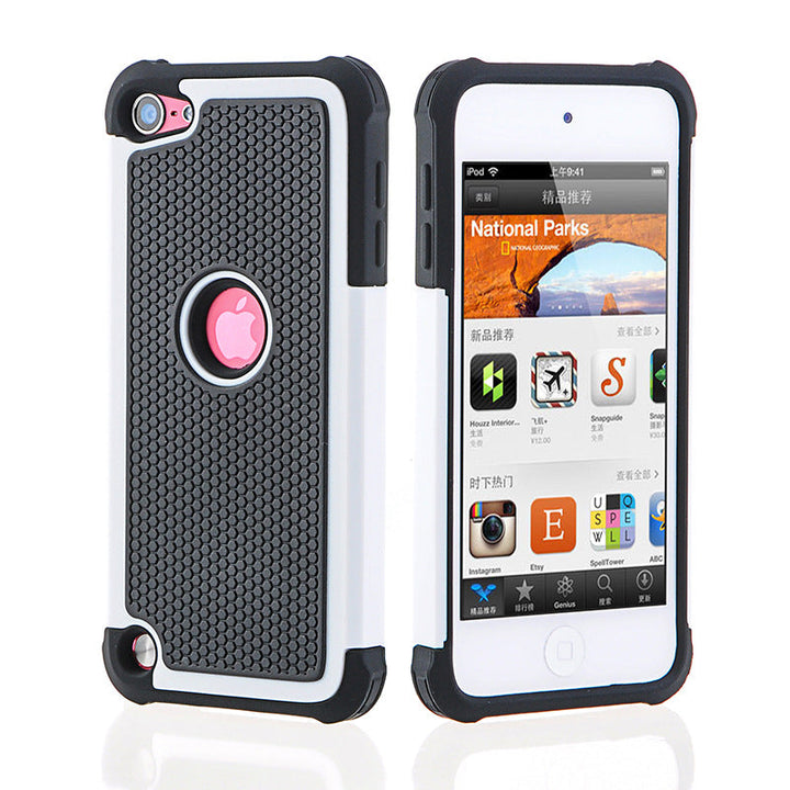 Football pattern shockproof sleeve soft plastic three-in-one mobile phone case European and American wind shatter-resistant mobile phone shell