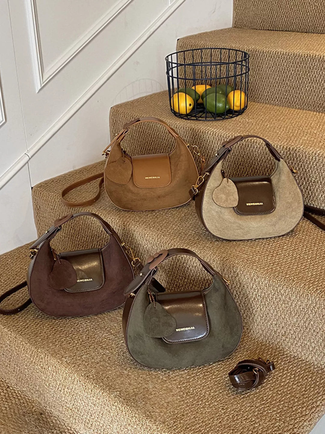 Top Handle Crossbody Bag