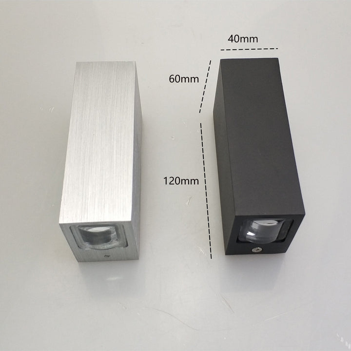 LED aluminum wall outdoor waterproof garden light