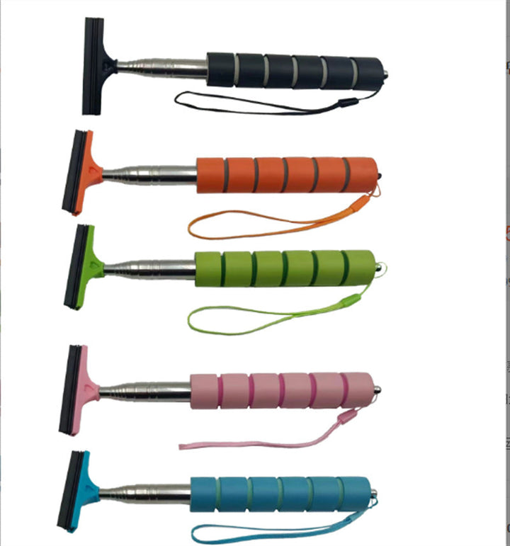 Car Rearview Mirror Retractable Wiper