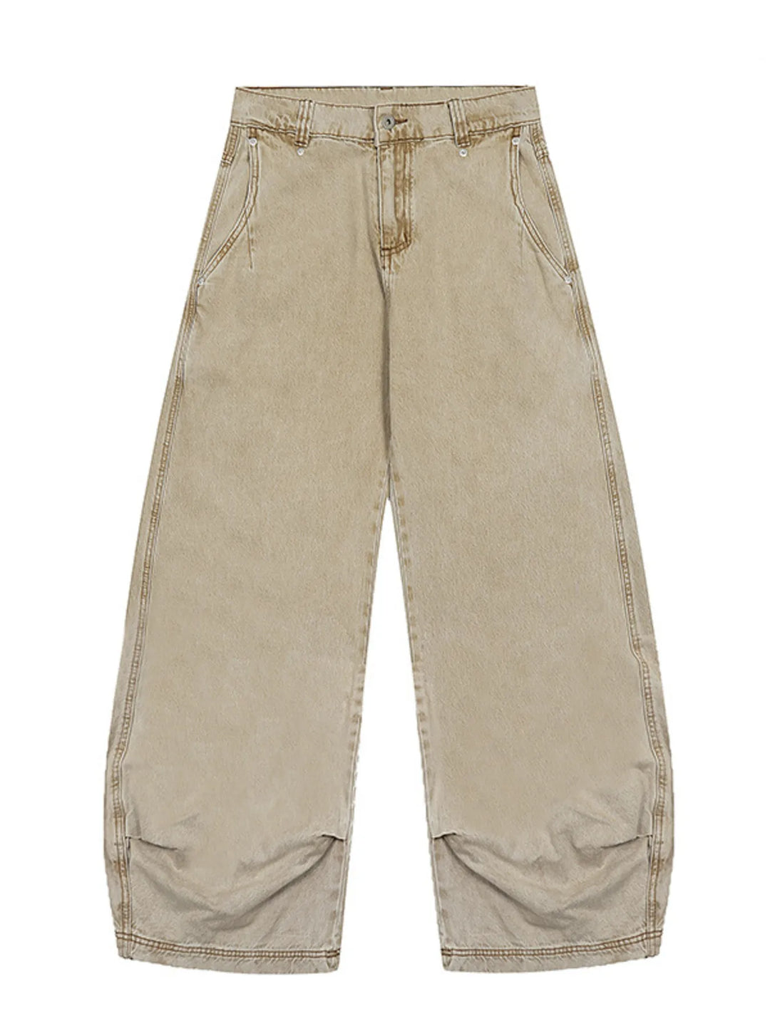 Men's Full Size Wide-Leg Relaxed Fit Jeans Plus Size
