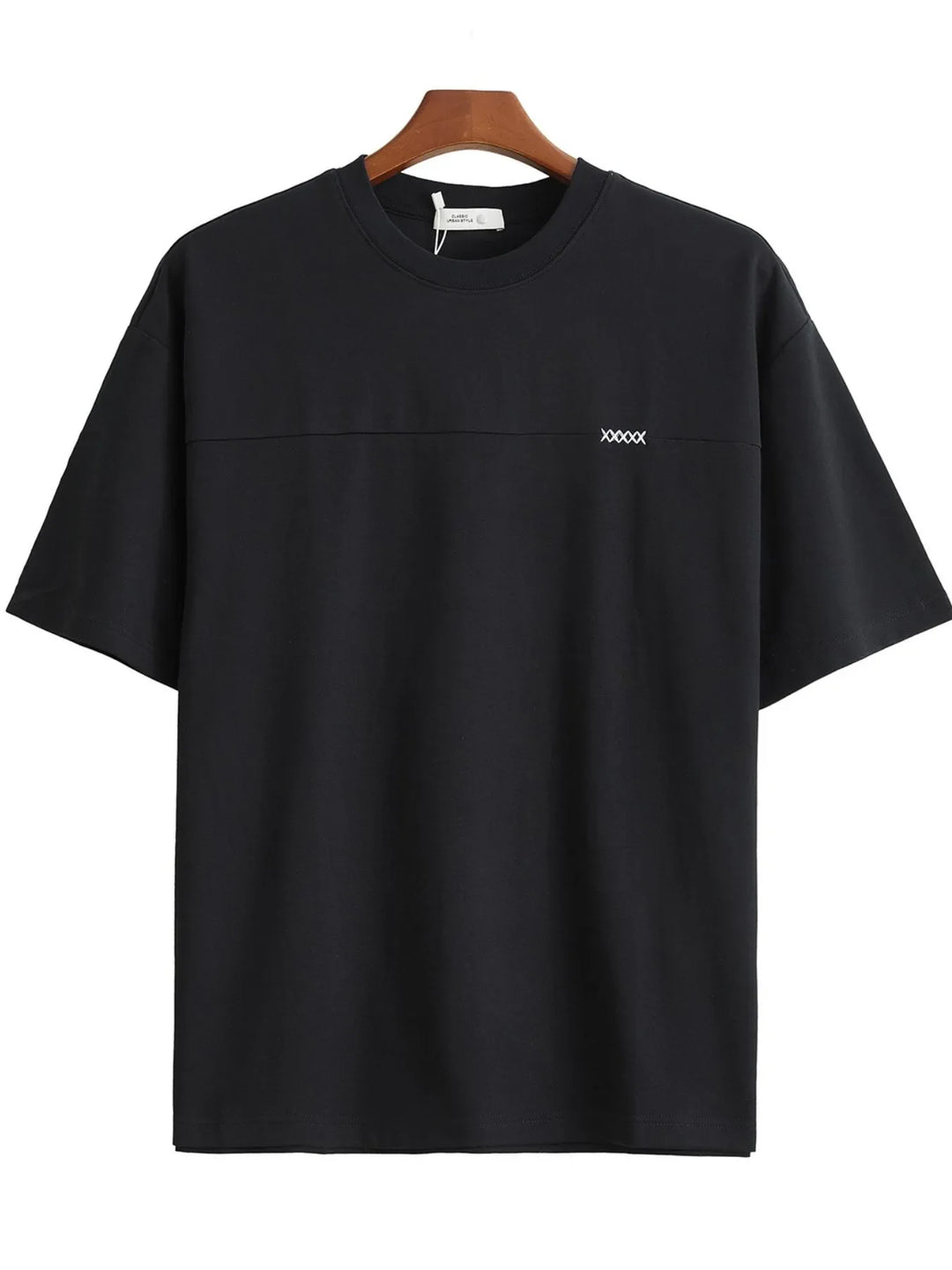 Men's Plus Size Round Neck Short Sleeve T-Shirt