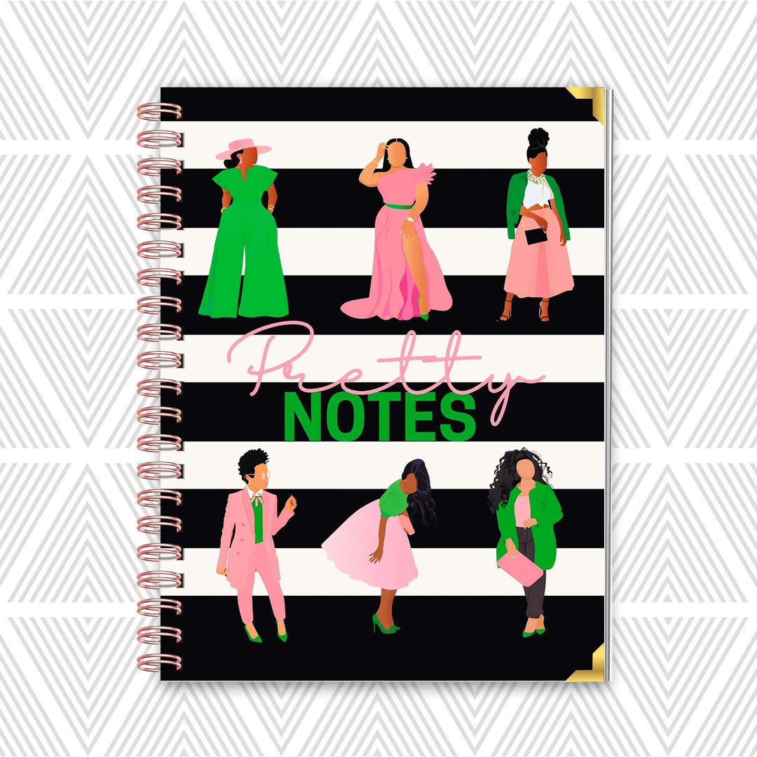 Pretty Notes Sorority Keepsake Notebook