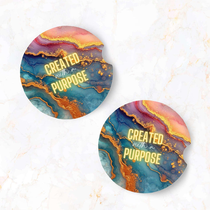 Car Coaster Set, Pack of 2