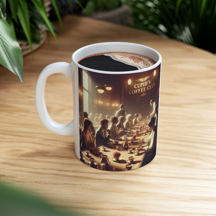 Cupids Coffee Club Members Only Ceramic Mug 11 oz or 15 oz Valentine's Day Gift