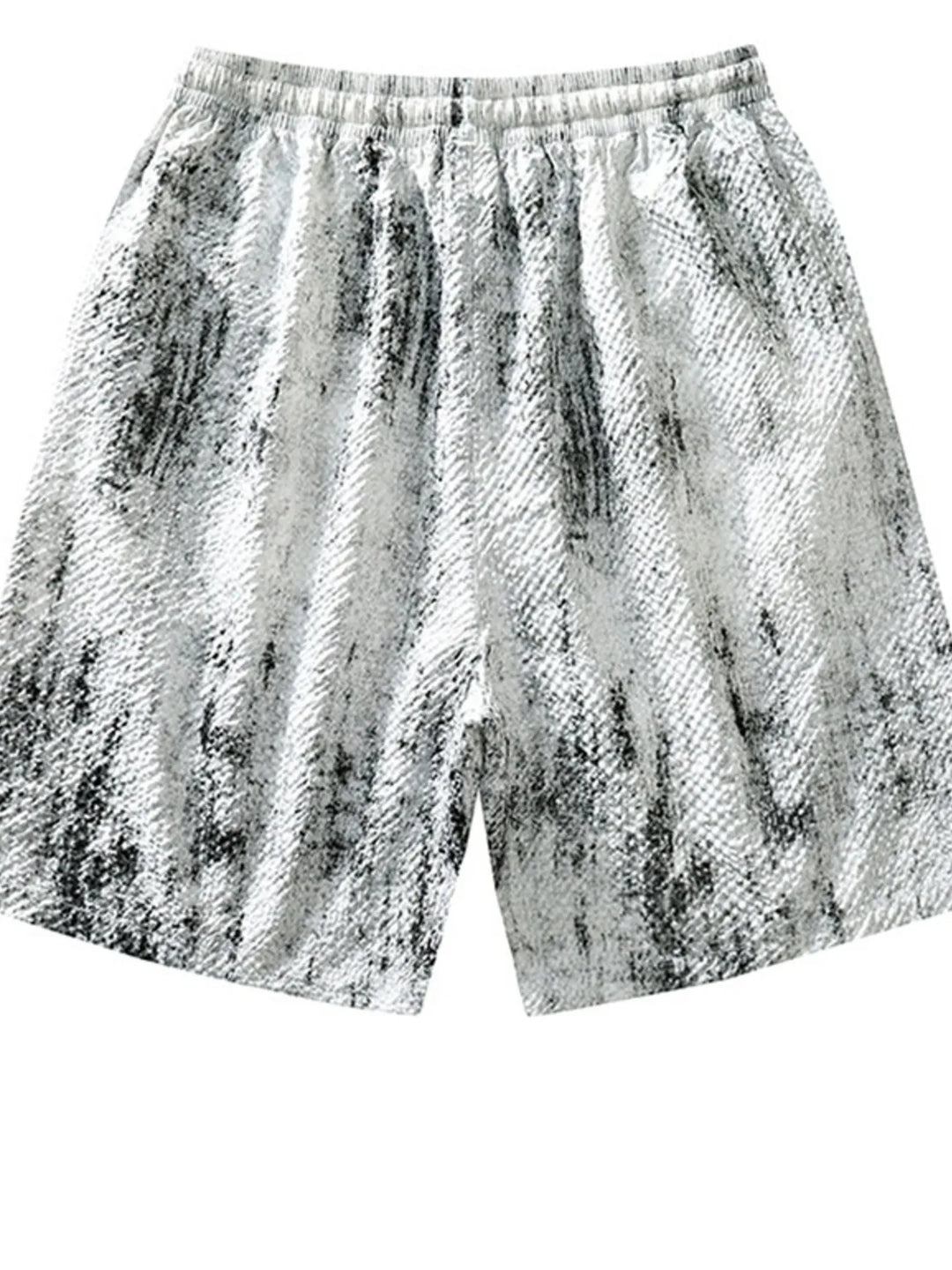 Men's Plus Size Drawstring Shorts with Pockets