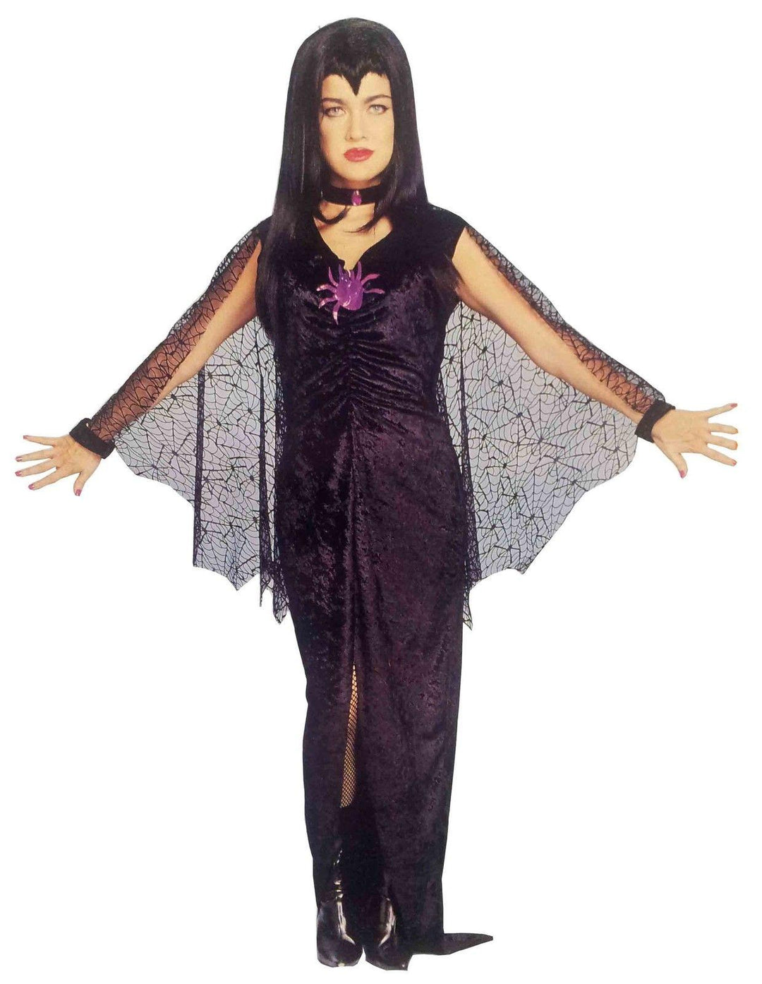 Weberella Spider Witch Gothic Mistress Vampire Deluxe Adult Costume