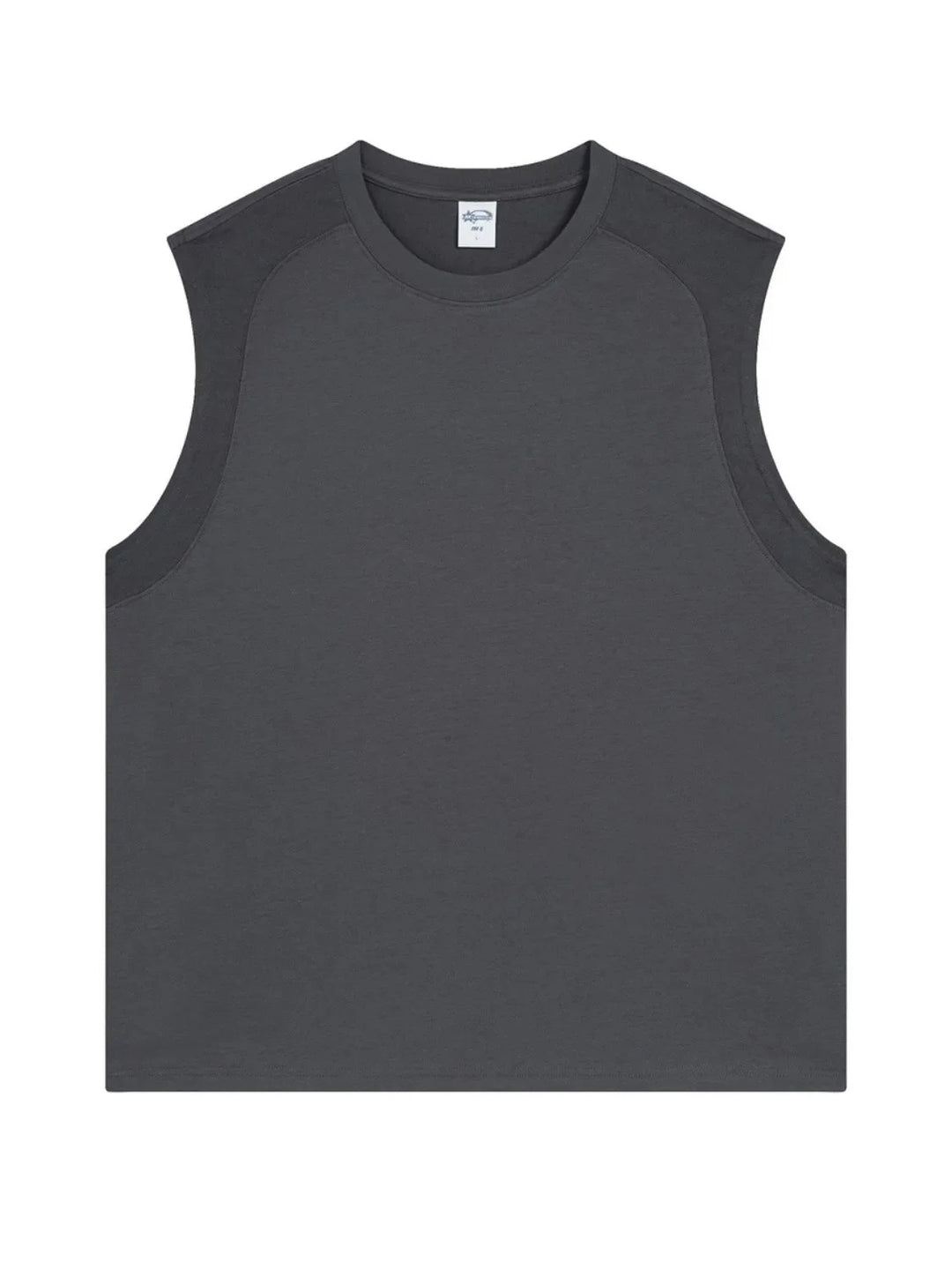 Men's Solid Color Round Neck Tank
