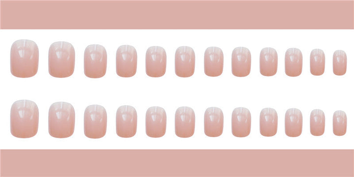 Jelly powder false nails