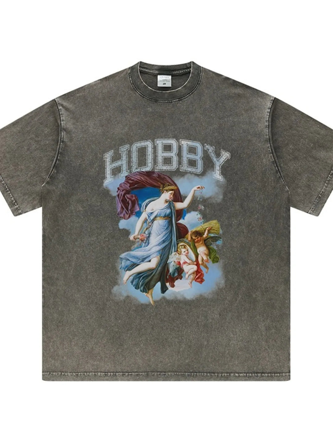 Men's Graphic Round Neck Short Sleeve T-Shirt