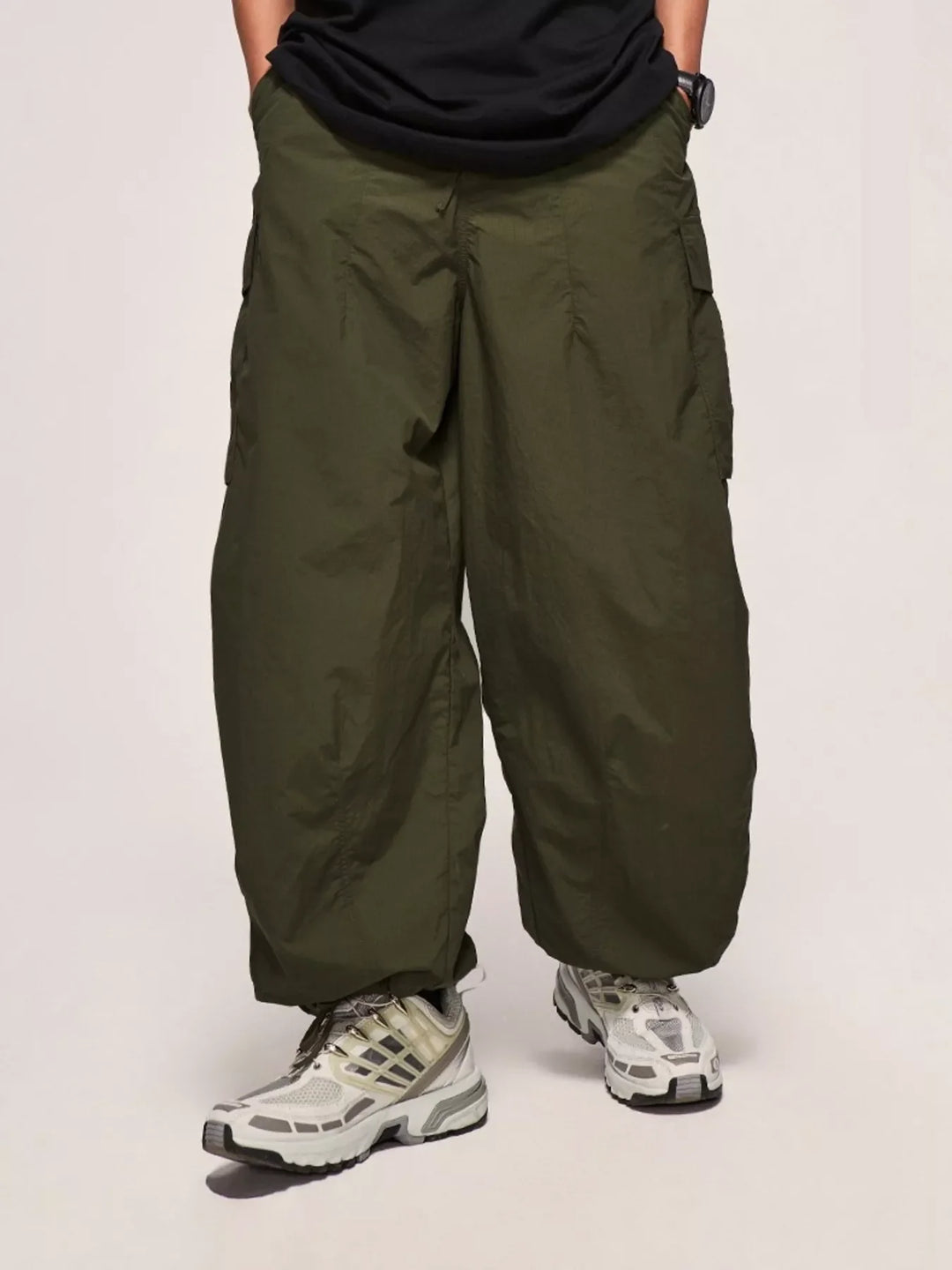 Men's Wide Leg Cargo Pants