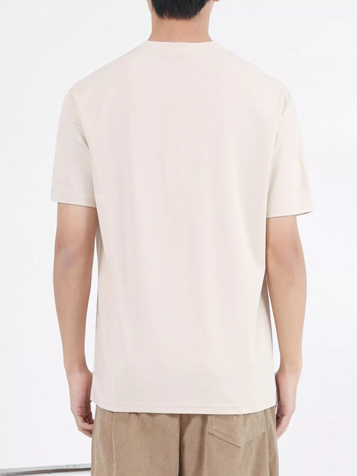 Men's Plus Size Classic Crew Neck T-Shirt