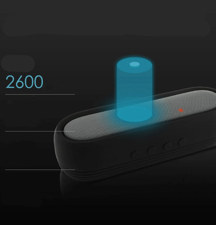 Wireless Bluetooth Speaker Dual Speaker Outdoor Universal Waterproof Portable Household Heavy Low Speaker