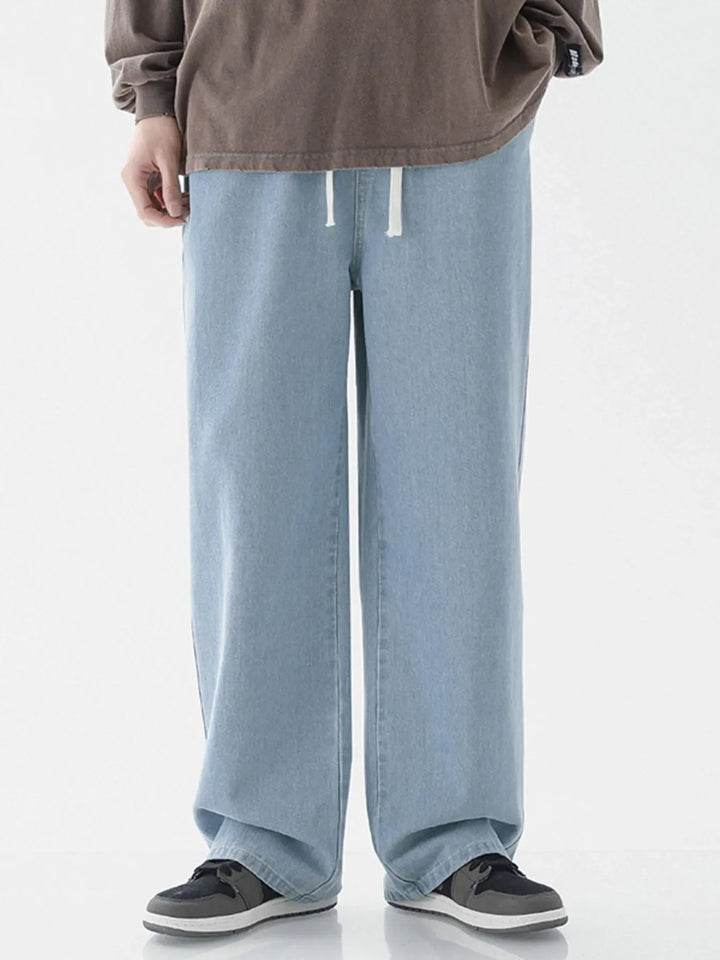 Men's Full Size Wide Leg Jeans Plus Size