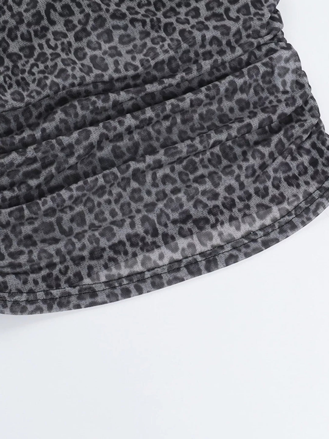 Sheer Leopard Print Cami