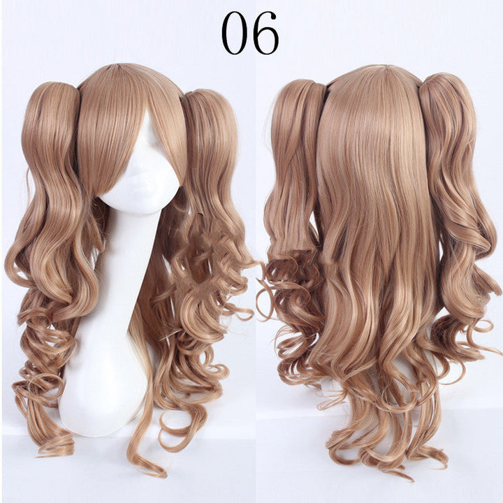Double tiger clip style lolita wig