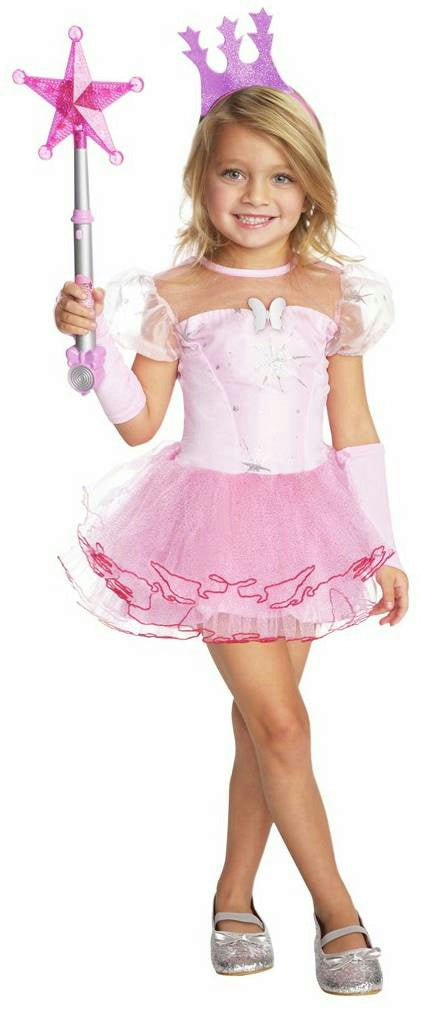 Wizard of Oz Girls Tutu Glinda Good Witch Toddler Costume Size 2t-4t