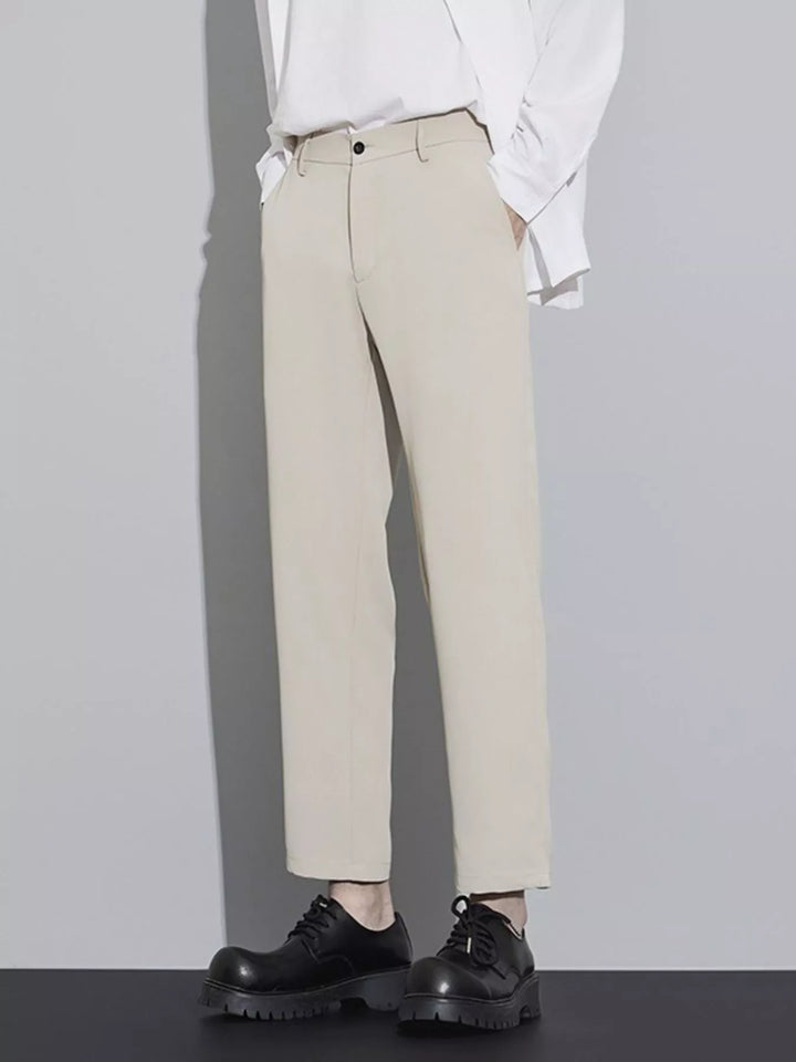 Men's Plus Size Straight Leg Casual Pants