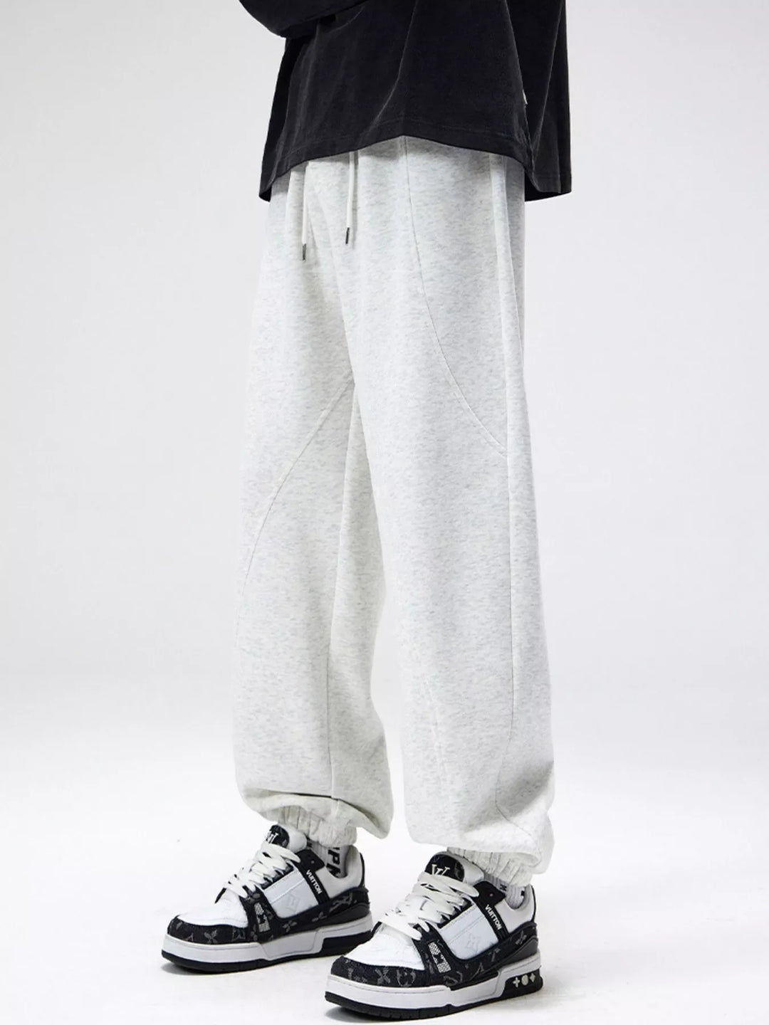 Men's Plus Size Loose Fit Drawstring Sweatpants