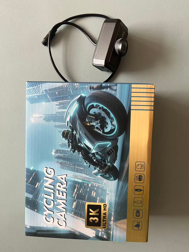 3K Motorcycle Dash Cam Outdoor Riding Waterproof Sports Camera For Electric Bicycles