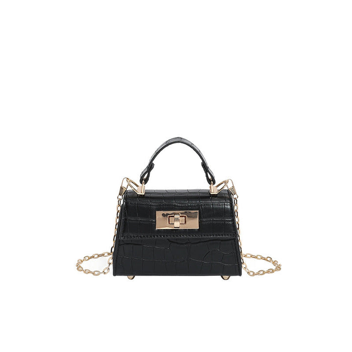 Casual Small Square Handbag With Shoulder Strap