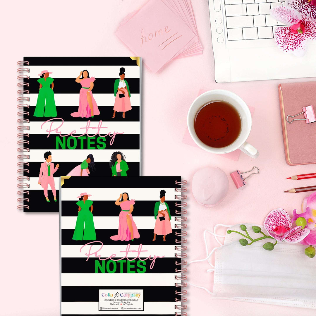 Pretty Notes Sorority Keepsake Notebook