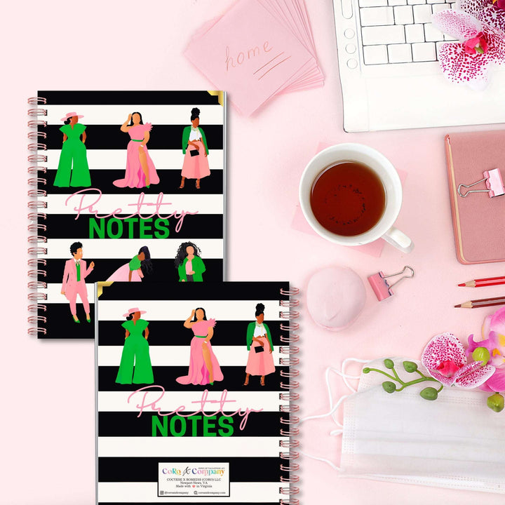 Pretty Notes Sorority Keepsake Notebook