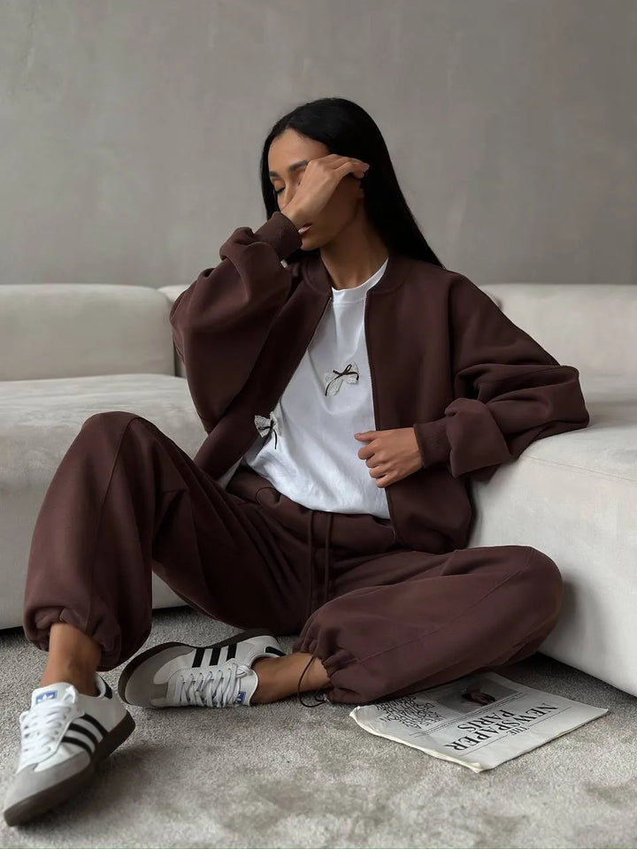 Bow Round Neck Oversized T-Shirt