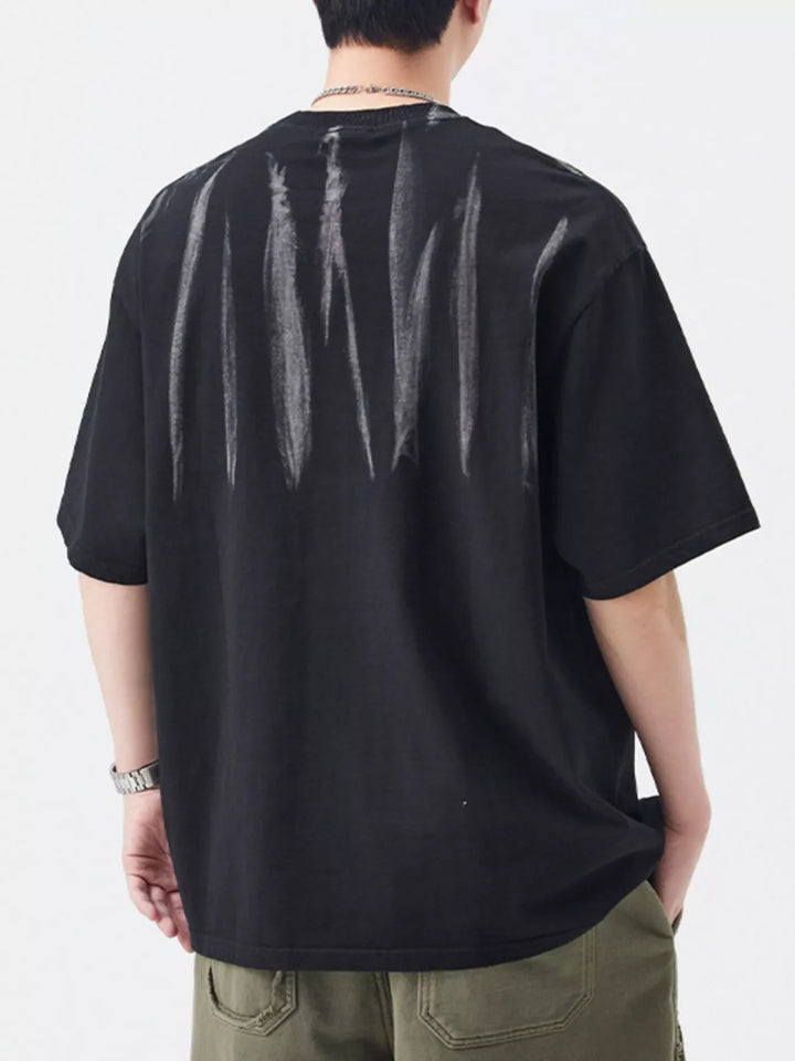 Men's Urban Style Round Neck T-Shirt
