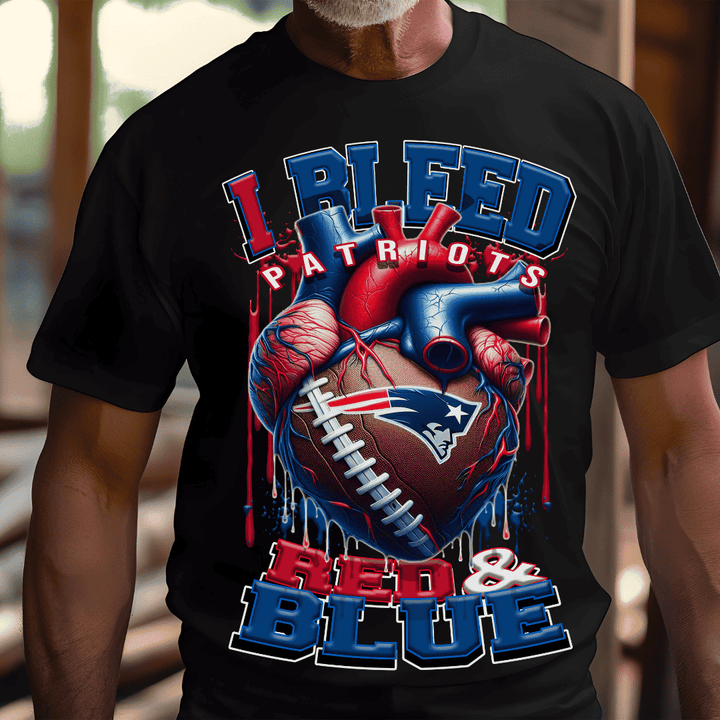 I Bleed Patriots Unisex Tee