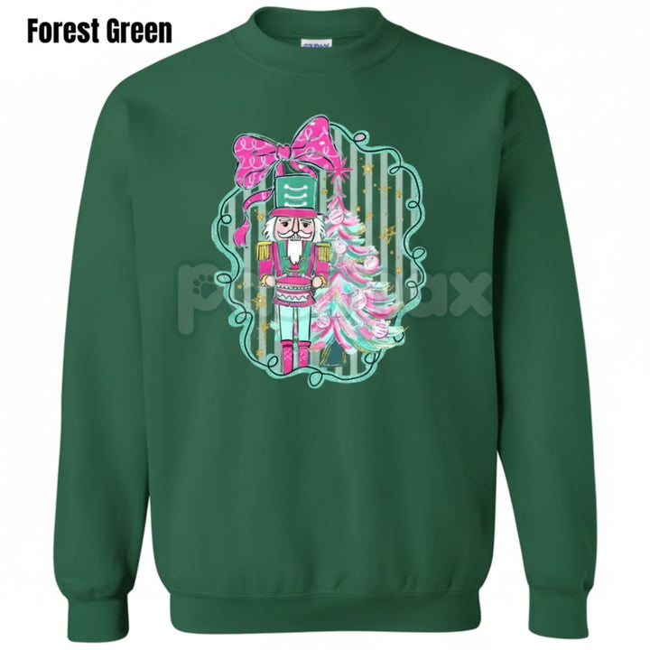 Chunky Nutcracker Holiday Sweatshirt 'NLB' – Festive Vintage Christmas Style Crewneck