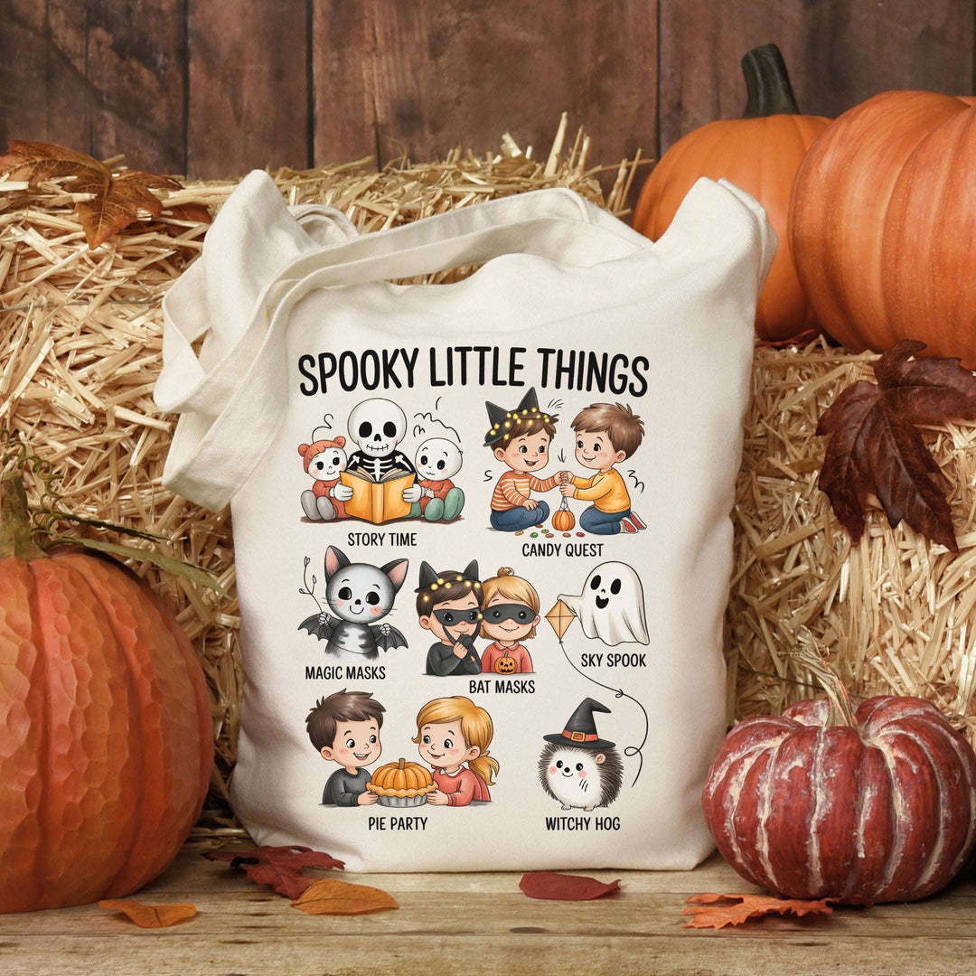 Spooky Little Things Tote Bag