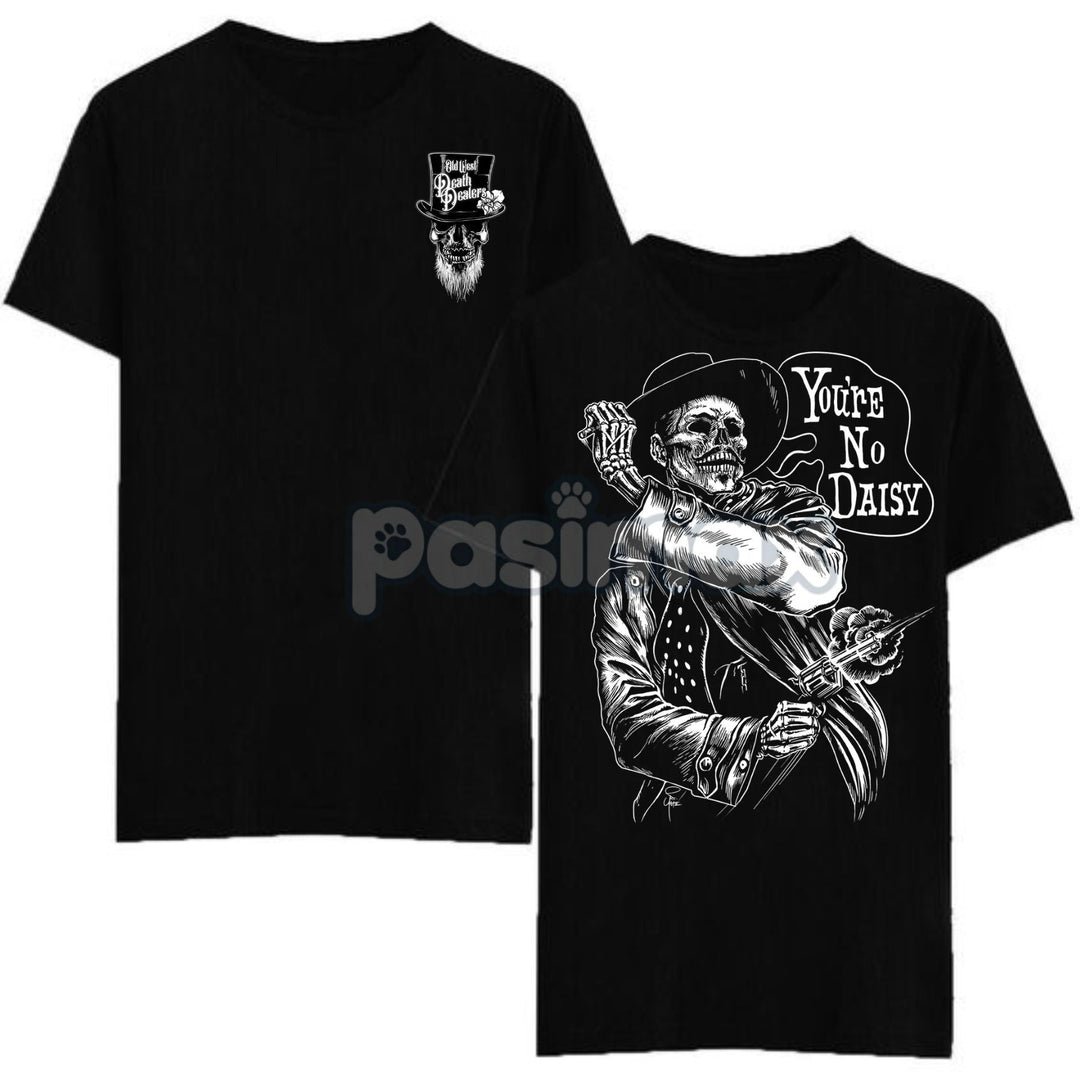 Doc Holliday "No Daisa" T-Shirt - 90s Vintage Tactical Apparel, Classic American Style Gift