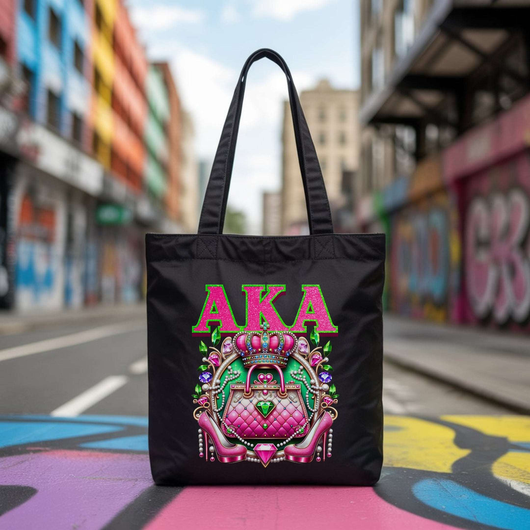 AKA Crown & Couture Luxury Tote Bag