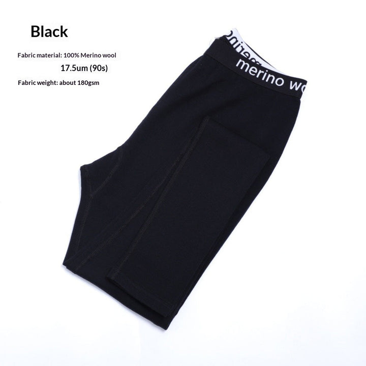 Womens Merino Wool Base-Layer Pants Outdoor Quick-Dry Tights