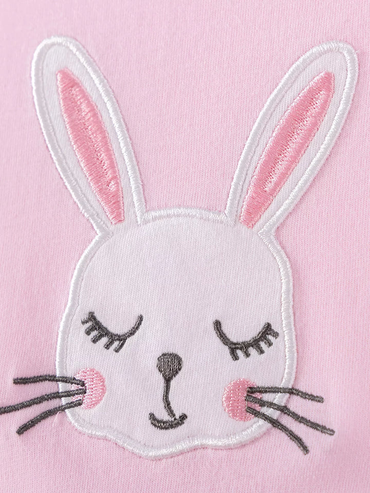 Children's Bunny Cap Sleeve Dress