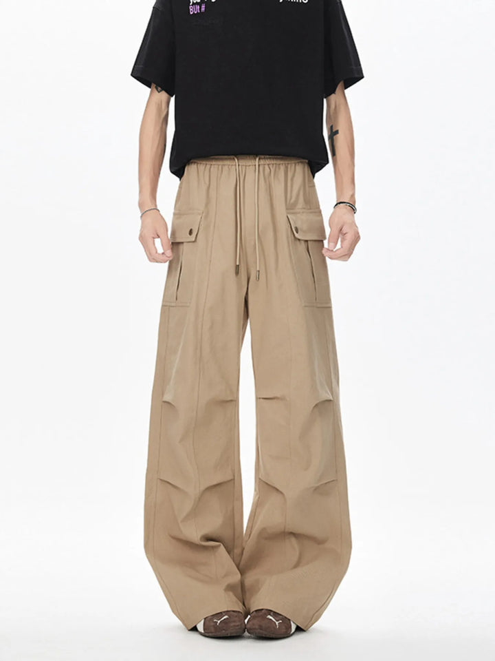 Men's Drawstring Cargo Pants