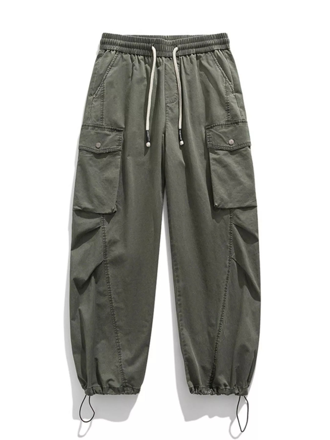 Men's Plus Size Casual Loose Fit Cargo Pants